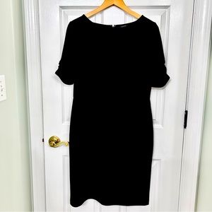 Ann Taylor Loft Black Timeless Dress Size 10